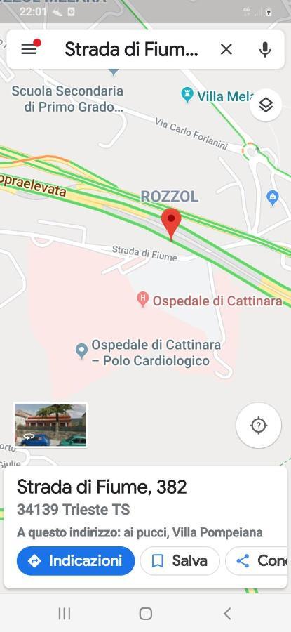 트리에스테 A Casa Di Silvy 빌라 외부 사진